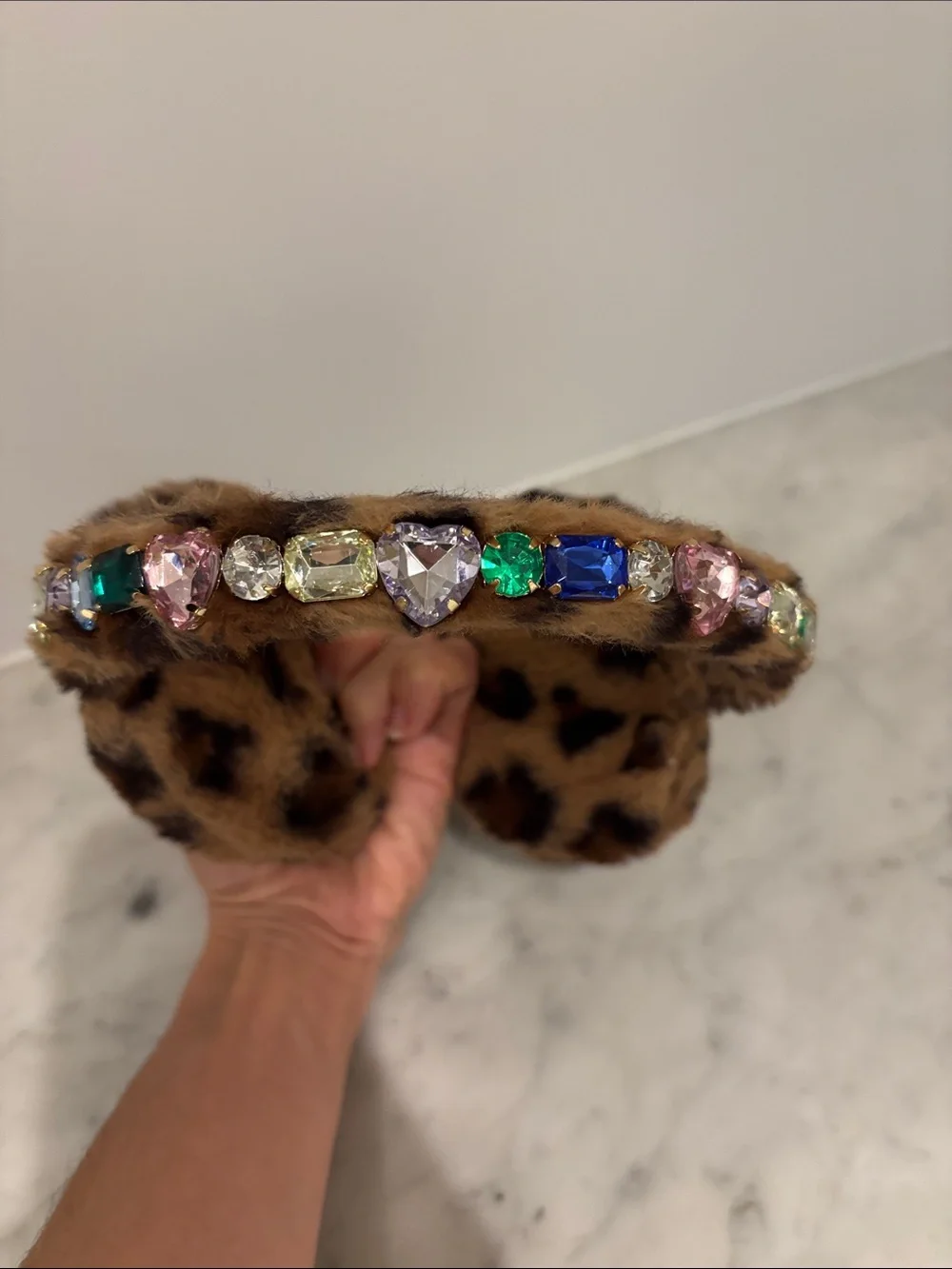 Furry Ear Muffs with gems - Super Smalls